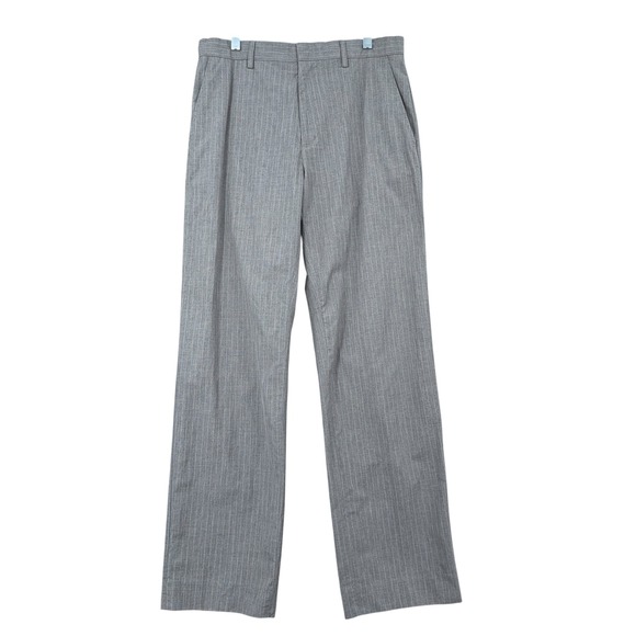Banana Republic Other - Banana Republic Modern Fit Mens 32x32 Grey Pinstripe 100% Cotton Dress Pants